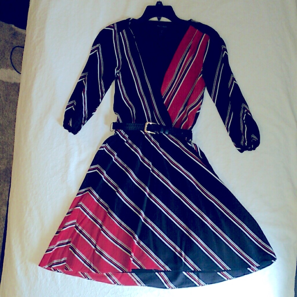 White House Black Market Silk Dress